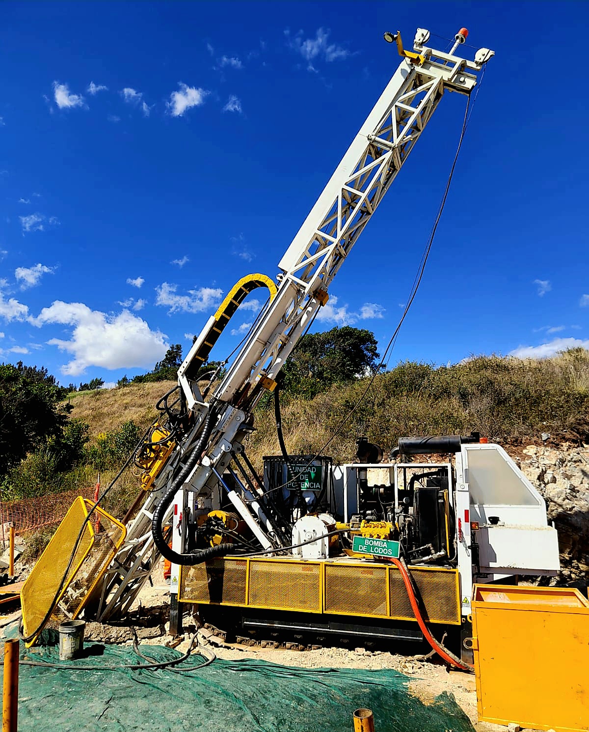perforación diamantina alfa drilling
